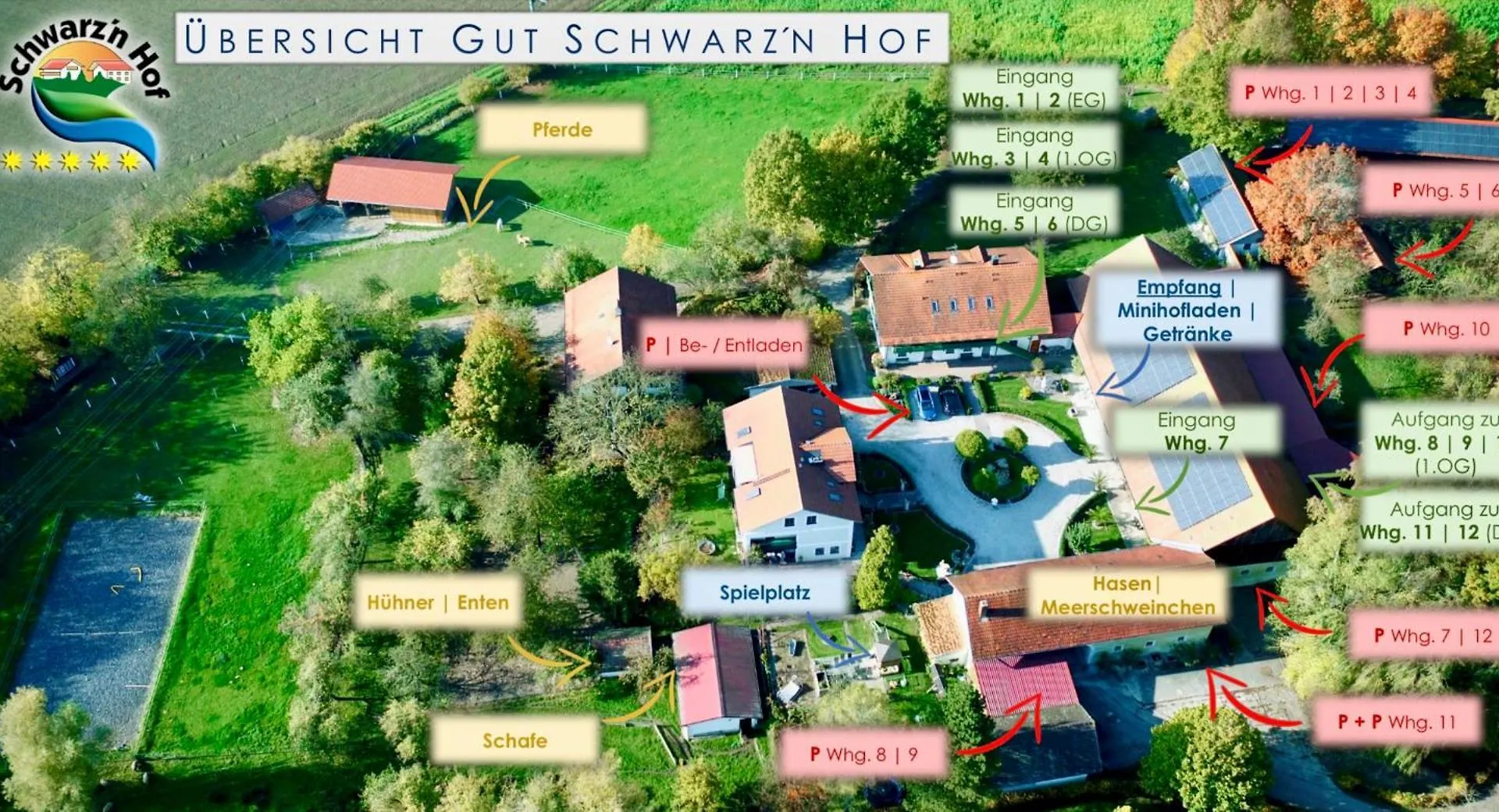 Gut Schwarz-N Hof Ferienwohnungen Bad Griesbach  Germany